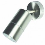 Silver Wall Light Angle