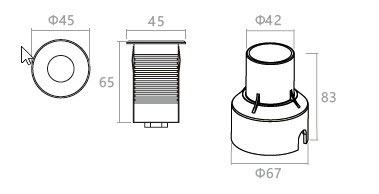 in ground deck light specs